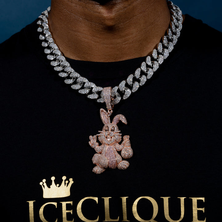 Money Bunny Pendant - ICECLIQUE JEWELRY