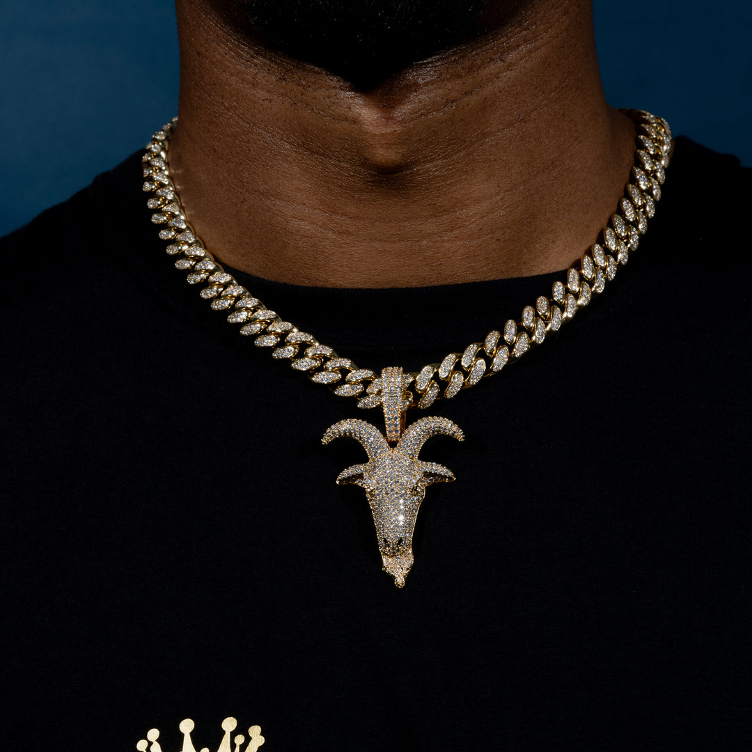 The Goat Pendant - ICECLIQUE JEWELRY