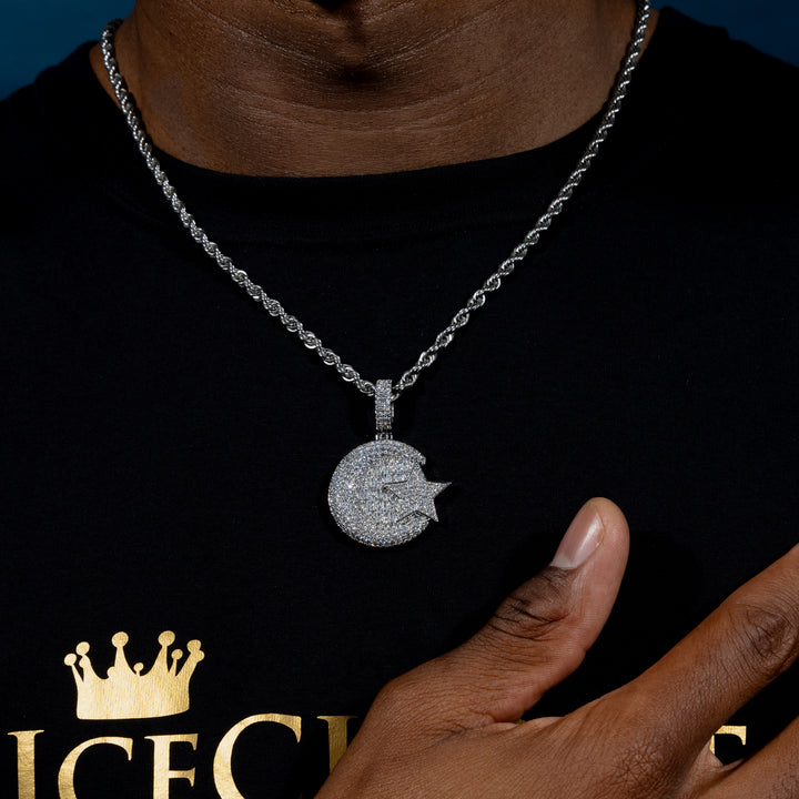Star And Moon Pendant - ICECLIQUE JEWELRY