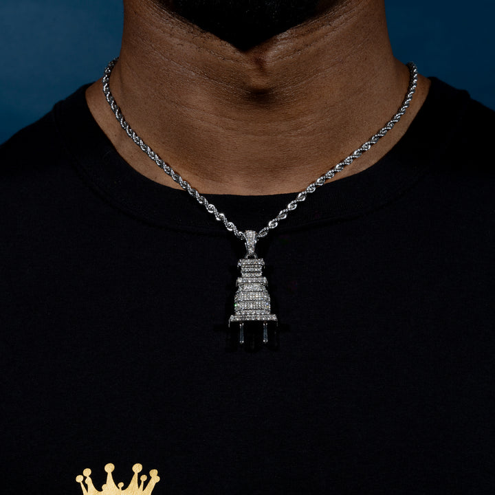 Iced Plug Pendant - ICECLIQUE JEWELRY