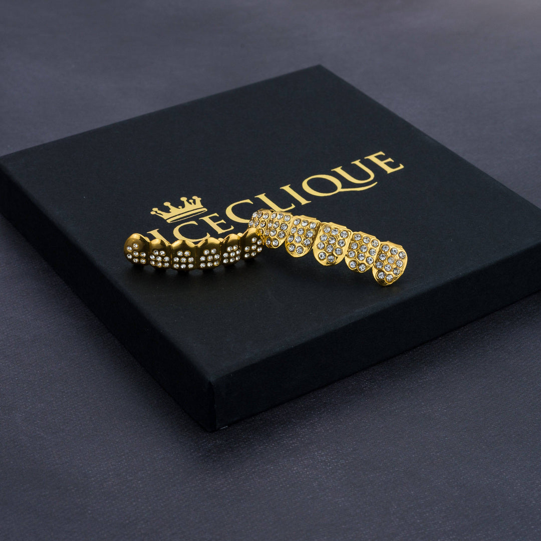 Iced Gold Grillz - ICECLIQUE JEWELRY
