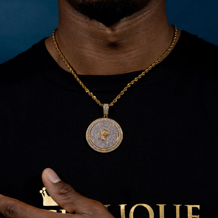 Spinning Money Bag Pendant - ICECLIQUE JEWELRY