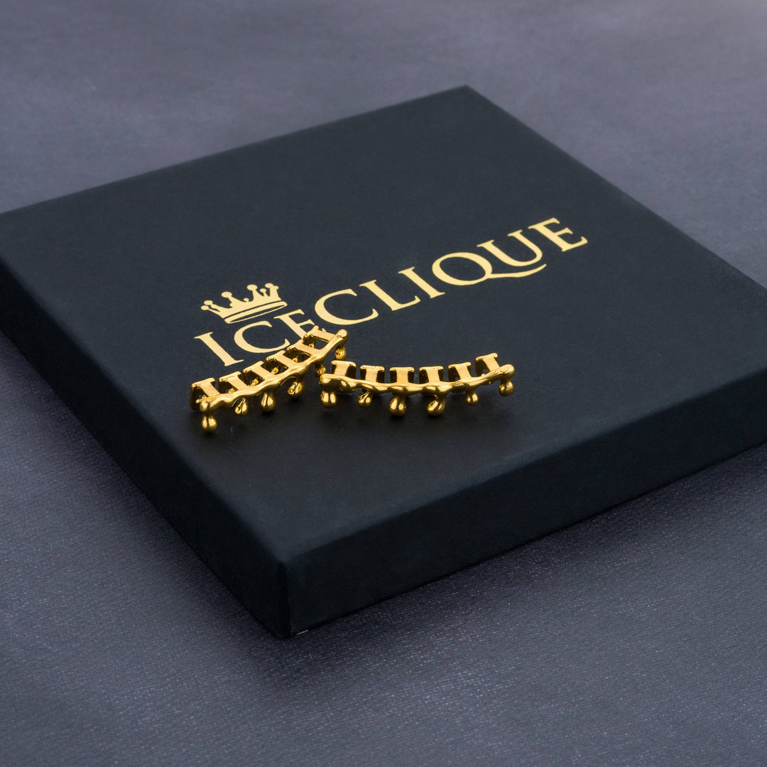 Gold Drip Grillz - ICECLIQUE JEWELRY