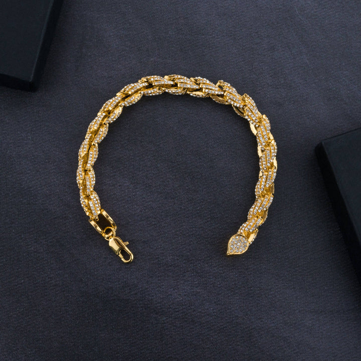 9mm Iced Rope Bracelet & Chain Bundle - ICECLIQUE JEWELRY