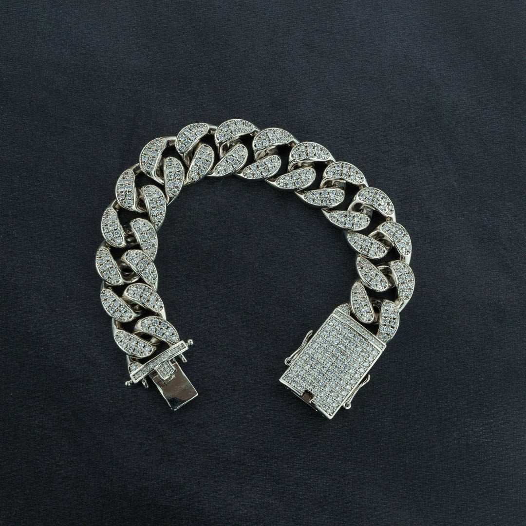 Premium 20mm Cuban Chain, Cuban Bracelet & Watch Bundle - ICECLIQUE JEWELRY