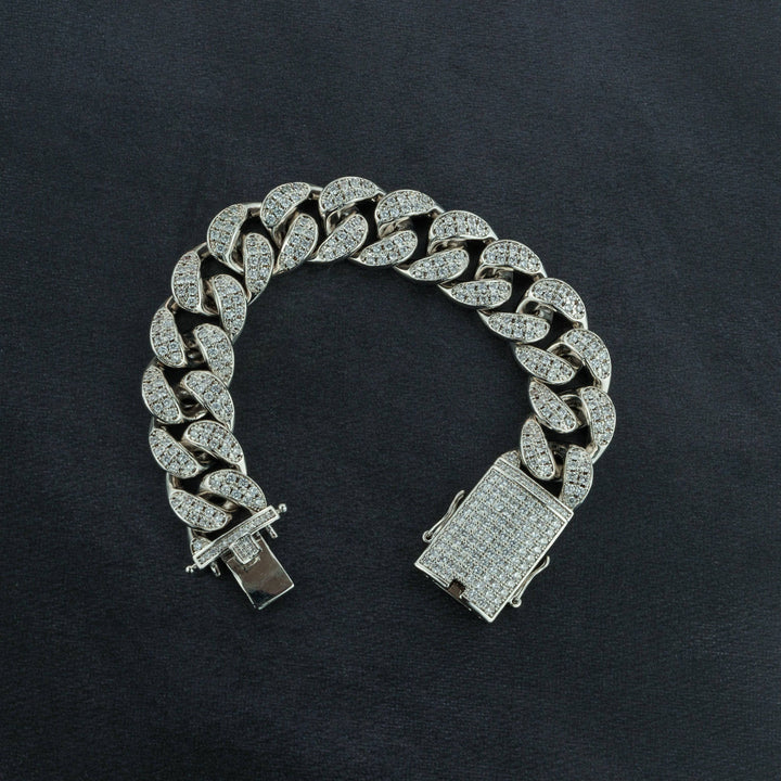 Premium 20mm Cuban Chain, Cuban Bracelet & Watch Bundle - ICECLIQUE JEWELRY