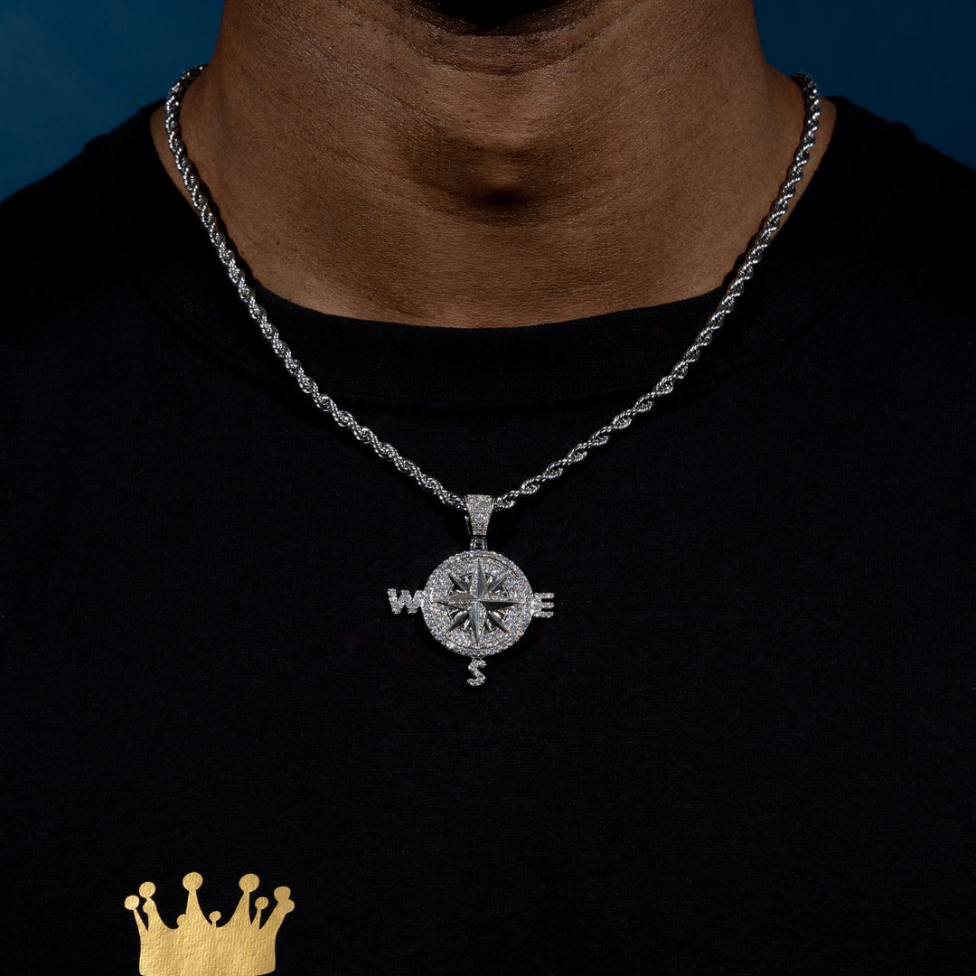 Compass Pendant - ICECLIQUE JEWELRY