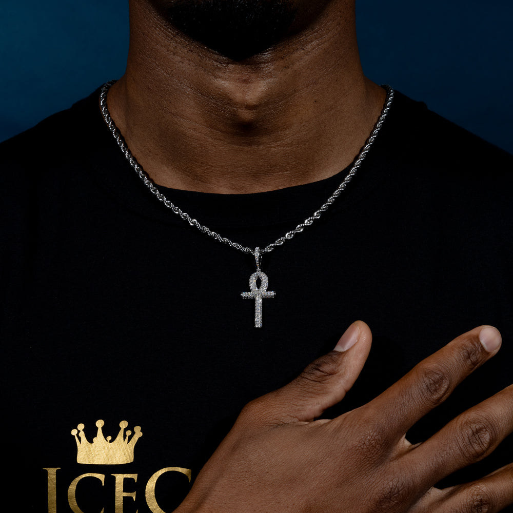 Ankh Pendant - ICECLIQUE JEWELRY