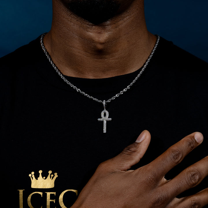 Ankh Pendant - ICECLIQUE JEWELRY