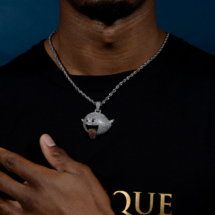 Iced Ghost Pendant - ICECLIQUE JEWELRY