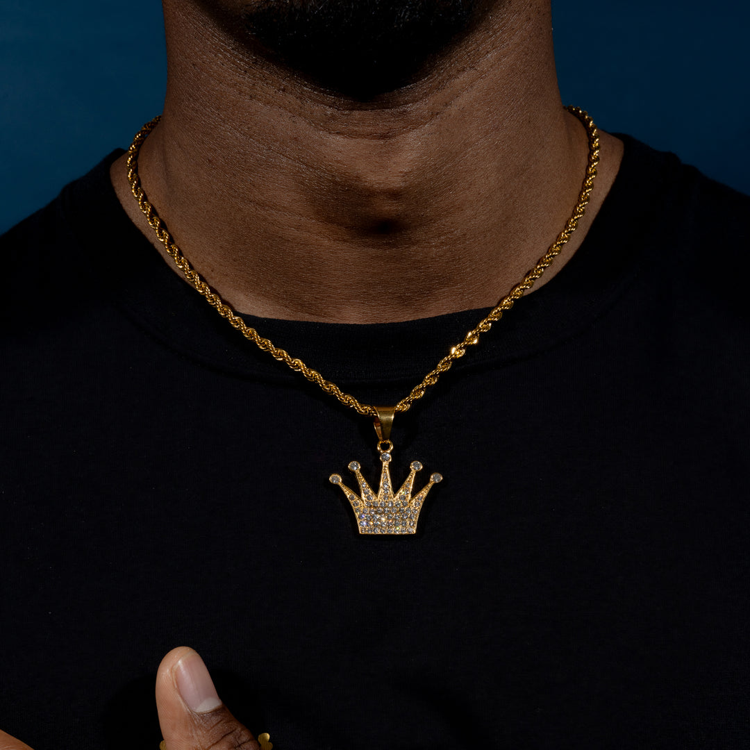 Undisputed King Pendant - ICECLIQUE JEWELRY