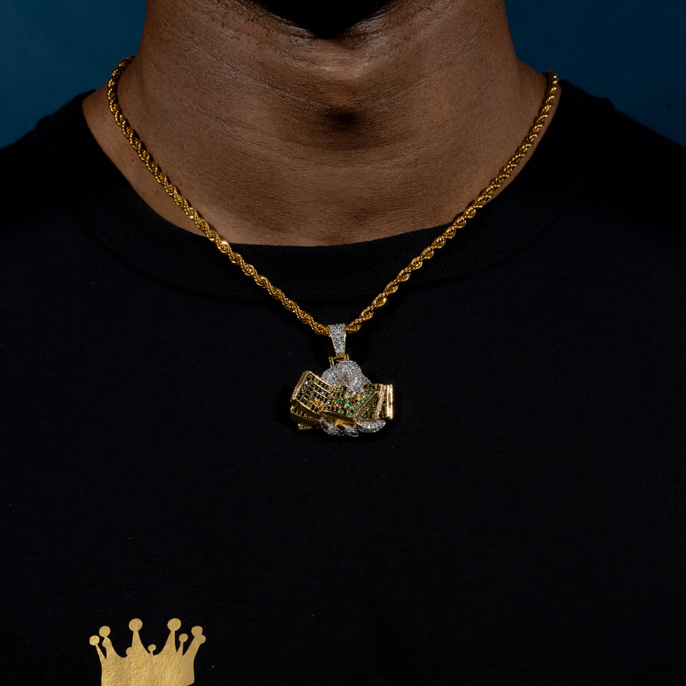 Cash Money Pendant - ICECLIQUE JEWELRY