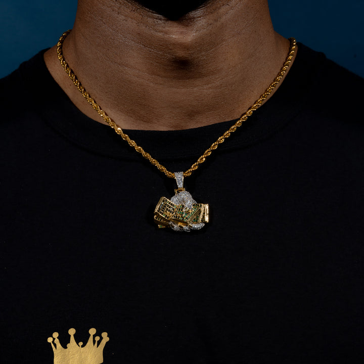 Cash Money Pendant - ICECLIQUE JEWELRY