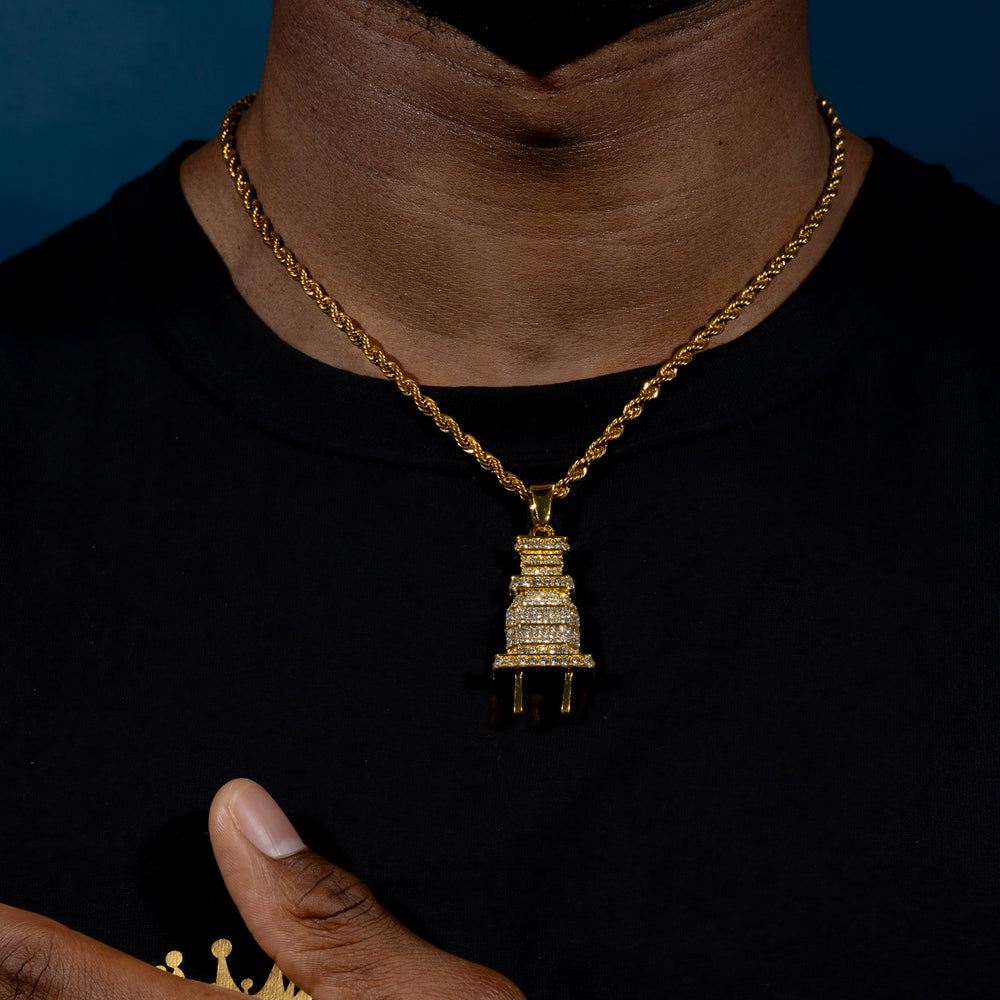 Iced Plug Pendant - ICECLIQUE JEWELRY
