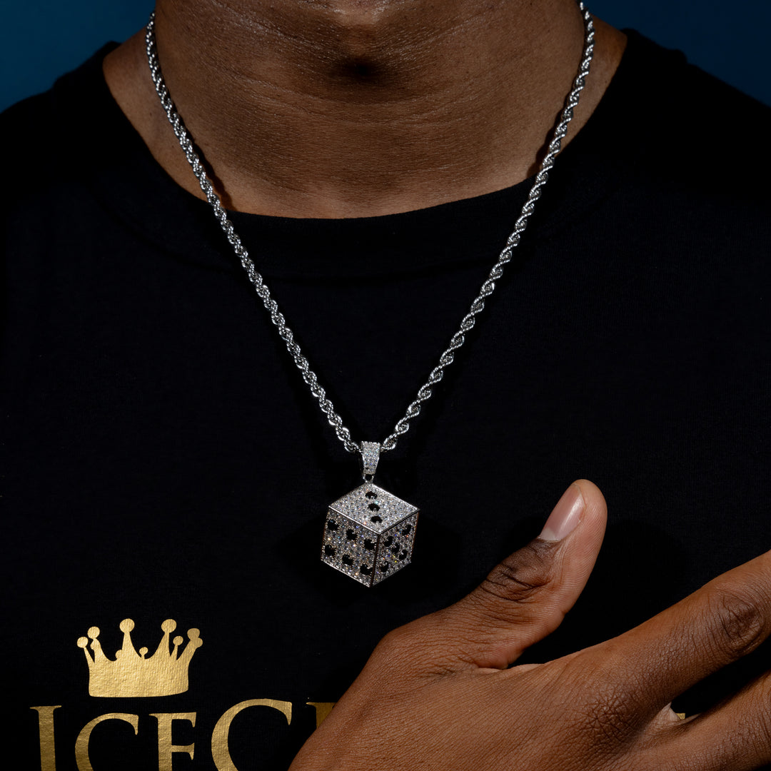Dice Pendant - ICECLIQUE JEWELRY