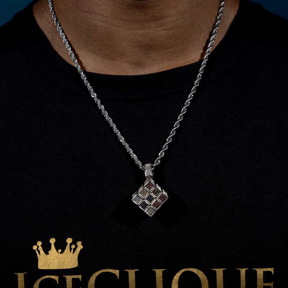 Iced Cube Pendant - ICECLIQUE JEWELRY