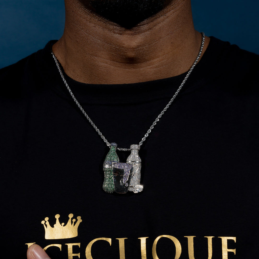 Lean & Sprite Pendant - ICECLIQUE JEWELRY