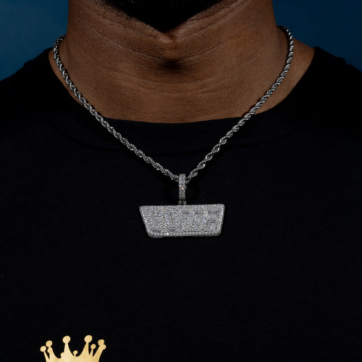 Iced WTF Pendant - ICECLIQUE JEWELRY