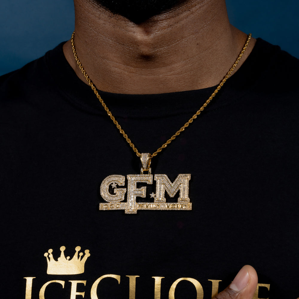GOD FAMILY MONEY Pendant - ICECLIQUE JEWELRY