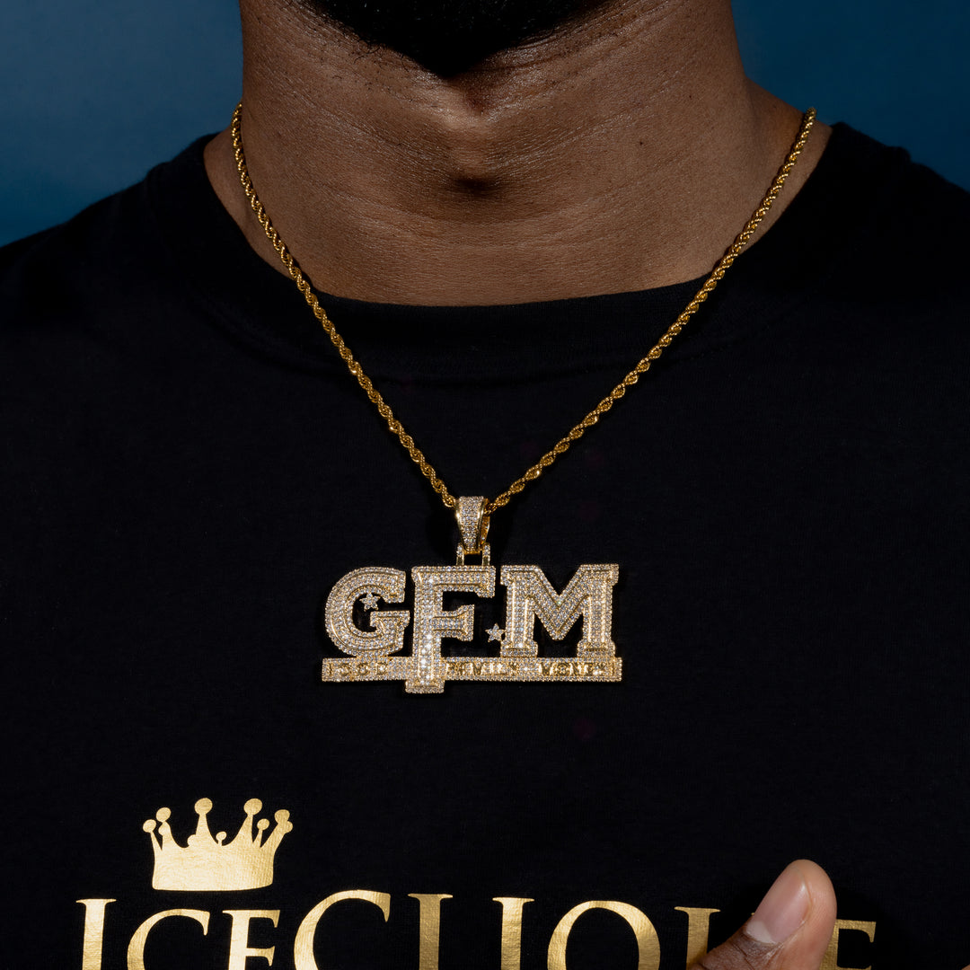 GOD FAMILY MONEY Pendant - ICECLIQUE JEWELRY
