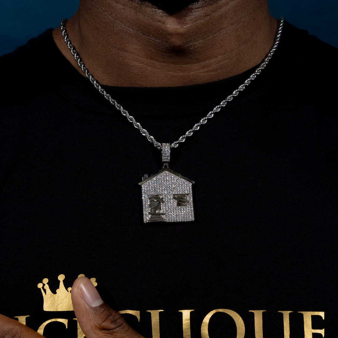 Trap House Pendant - ICECLIQUE JEWELRY
