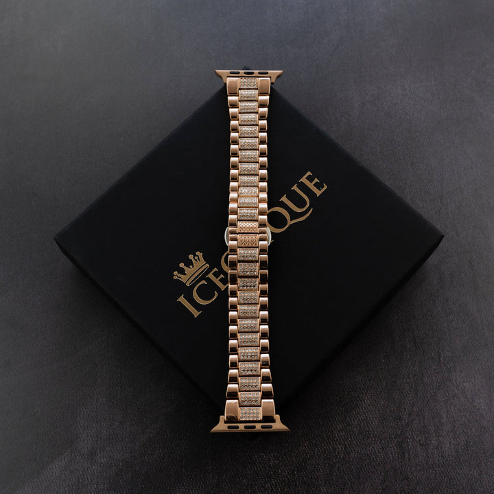Iced Out Apple Watch Band - ICECLIQUE JEWELRY