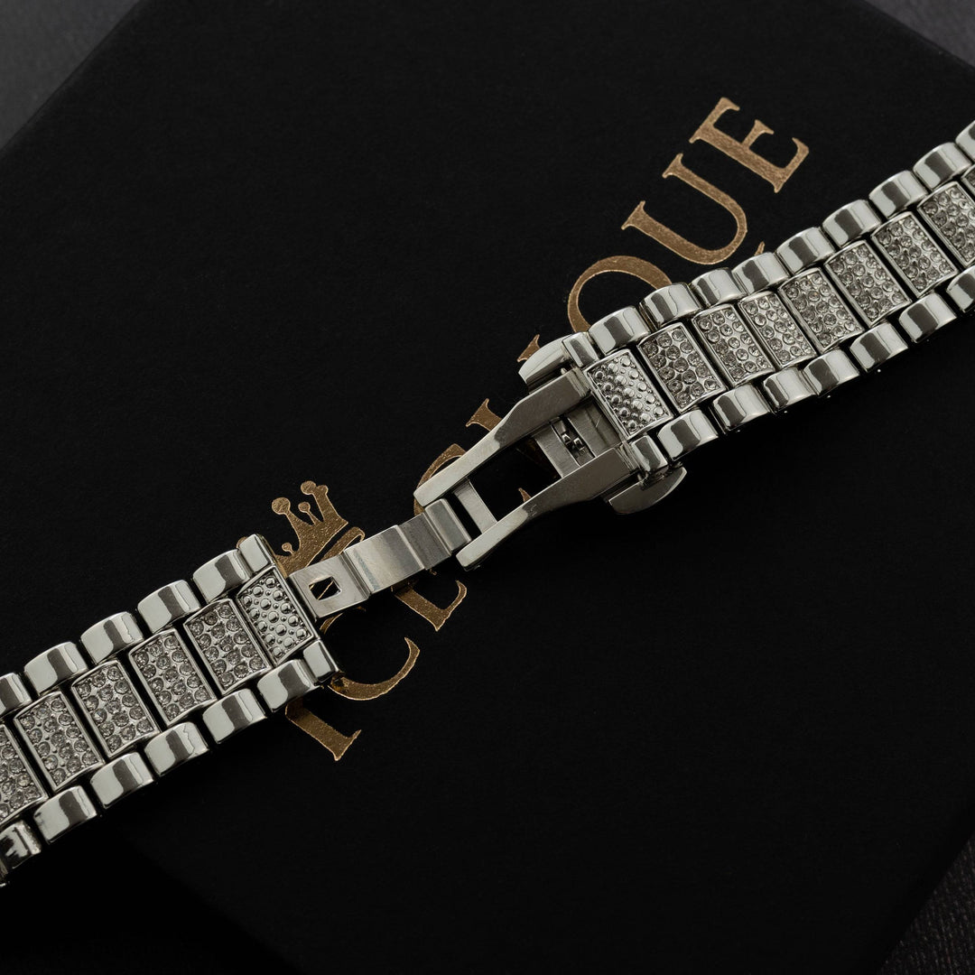 Iced Out Apple Watch Band - ICECLIQUE JEWELRY