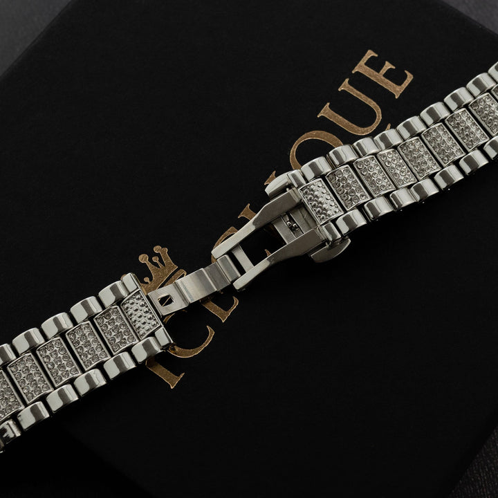 Iced Out Apple Watch Band - ICECLIQUE JEWELRY