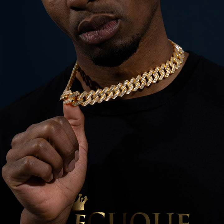 20mm Prong Chain - ICECLIQUE JEWELRY