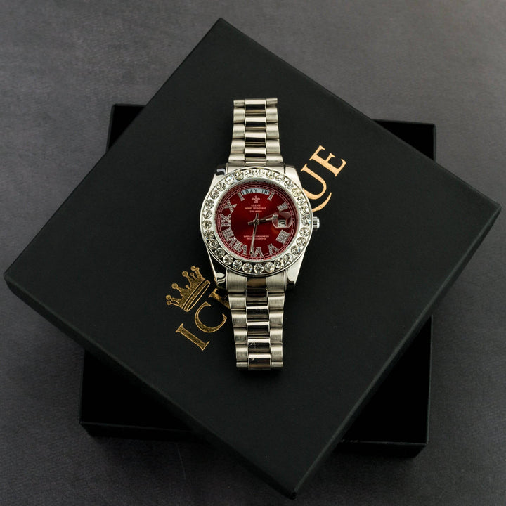 Iced Out Presidential Watch - ICECLIQUE JEWELRY