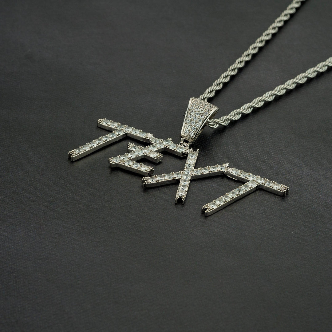 Custom Cursive Letter Pendant - ICECLIQUE JEWELRY