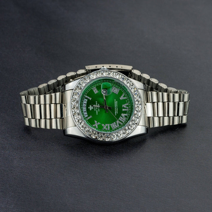 Iced Out Presidential Watch - ICECLIQUE JEWELRY