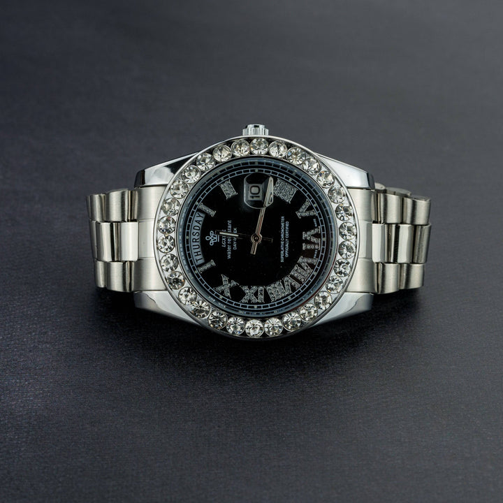Iced Out Presidential Watch - ICECLIQUE JEWELRY