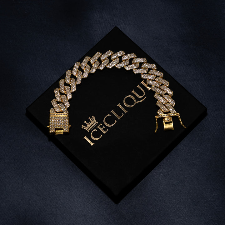 20mm Prong Bracelet - ICECLIQUE JEWELRY