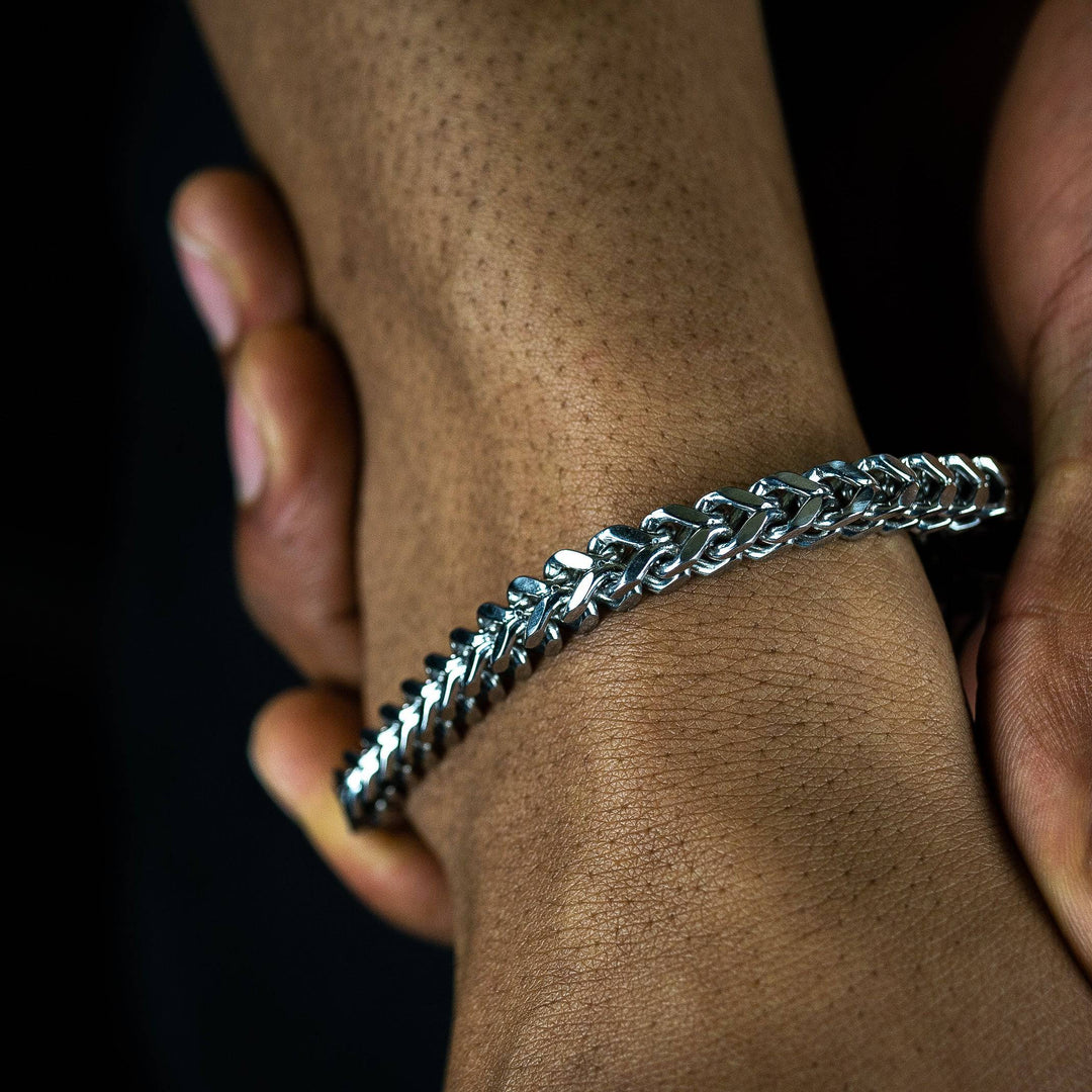 15mm Franco Bracelet - ICECLIQUE JEWELRY
