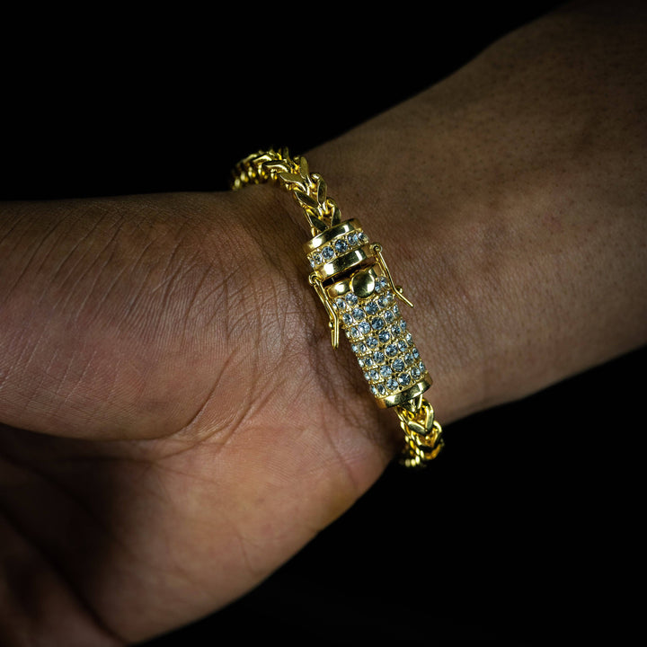 15mm Franco Bracelet - ICECLIQUE JEWELRY