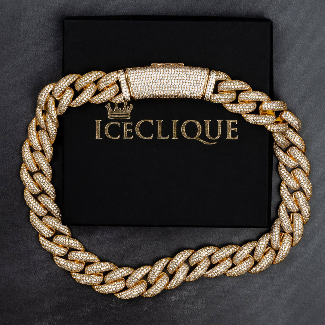 20mm Miami Cuban Chain - ICECLIQUE JEWELRY