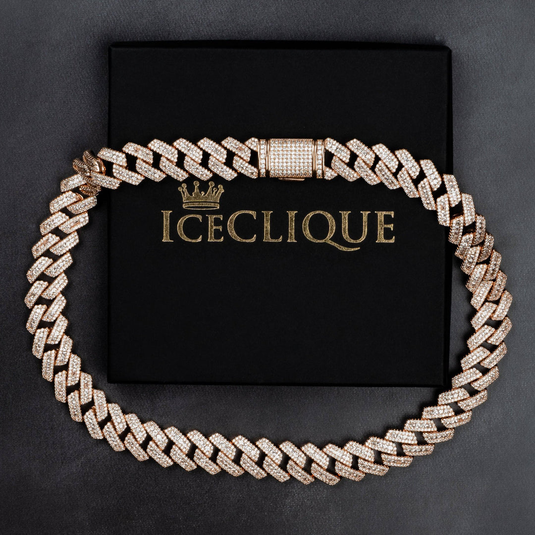 18mm Prong Chain - ICECLIQUE JEWELRY