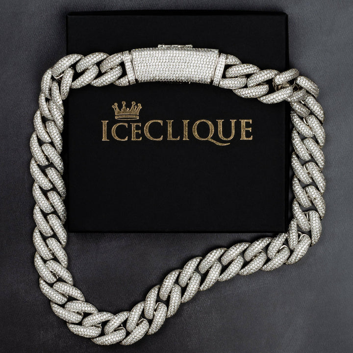 20mm Miami Cuban Chain - ICECLIQUE JEWELRY