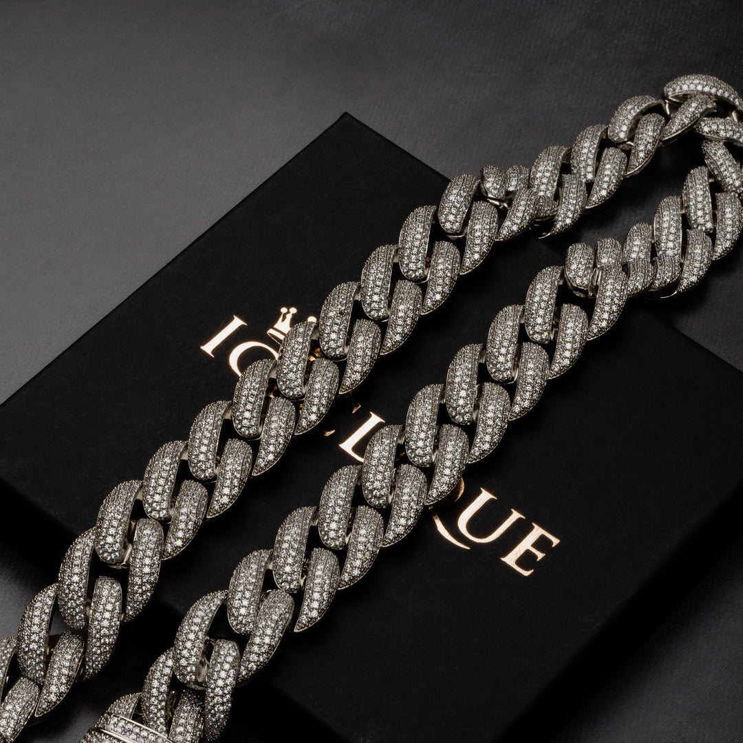 20mm Miami Cuban Chain - ICECLIQUE JEWELRY