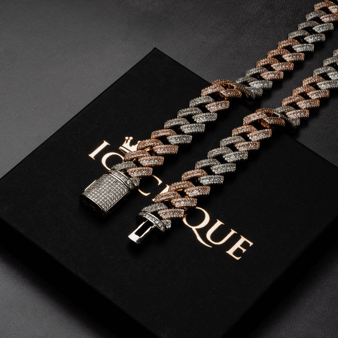 18mm Prong Chain - ICECLIQUE JEWELRY