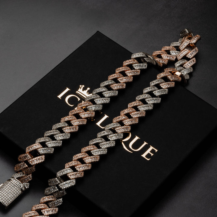 18mm Prong Chain - ICECLIQUE JEWELRY