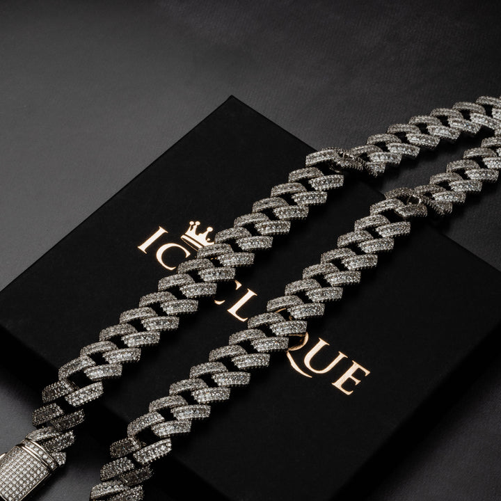 18mm Prong Chain - ICECLIQUE JEWELRY