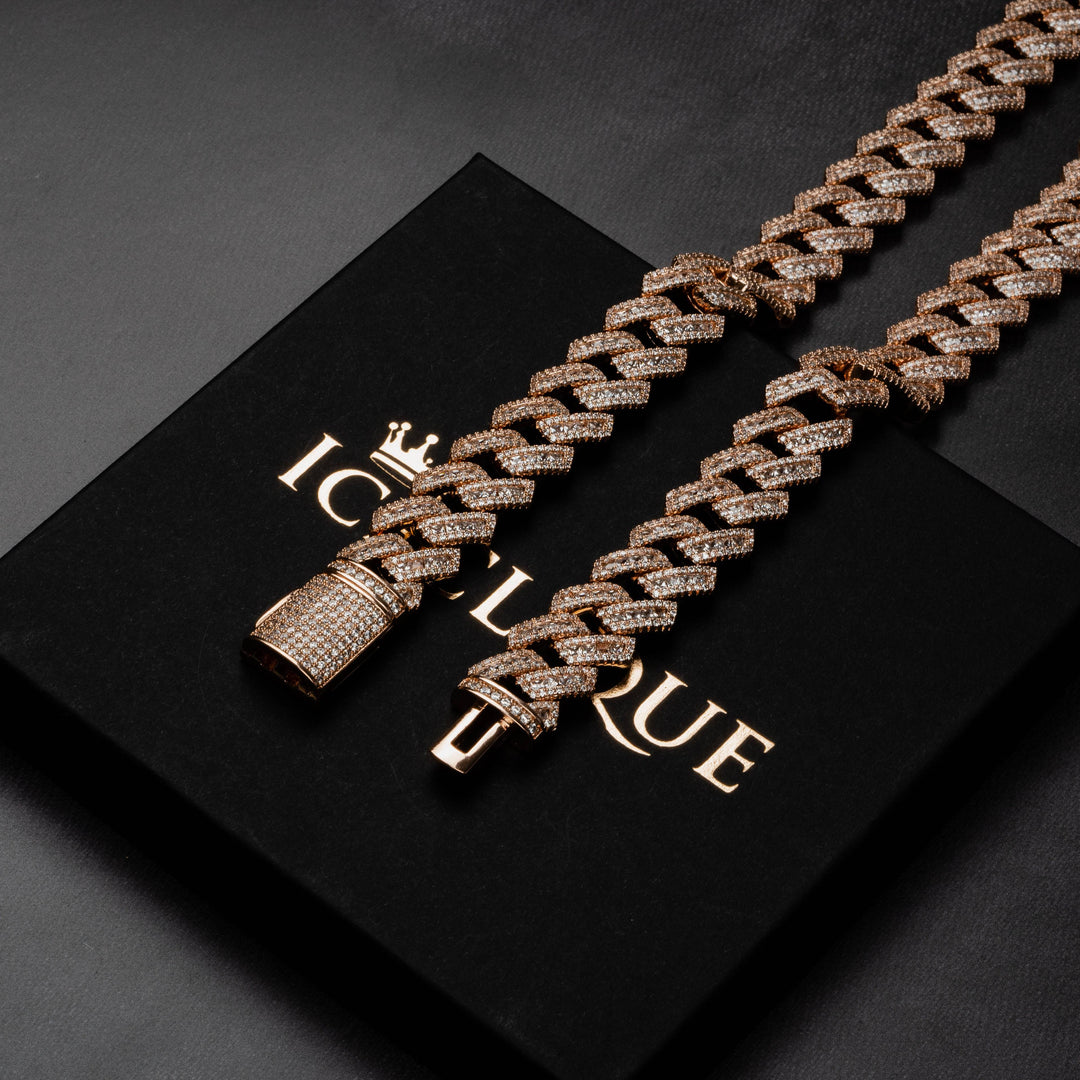 18mm Prong Chain - ICECLIQUE JEWELRY