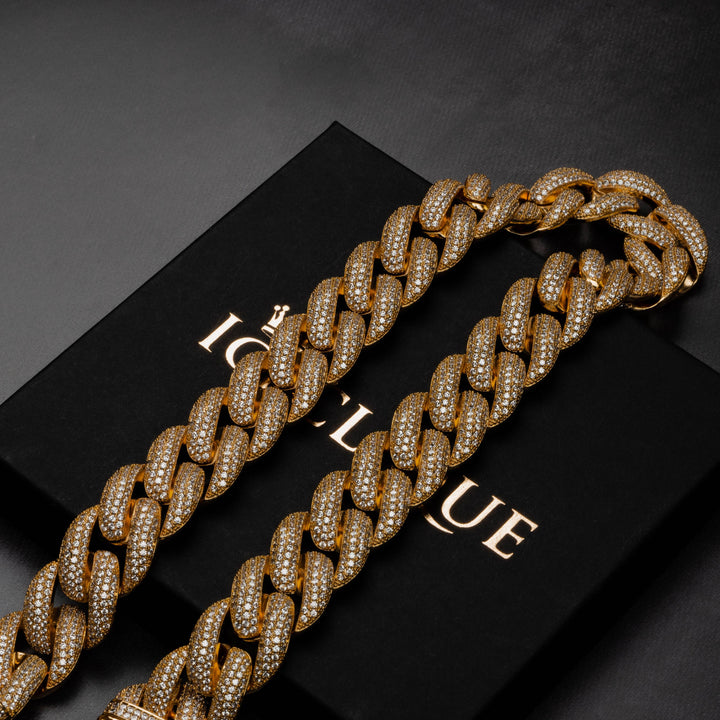 20mm Miami Cuban Chain - ICECLIQUE JEWELRY