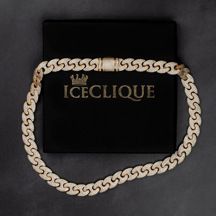 12mm Gucci Link Chain - ICECLIQUE JEWELRY