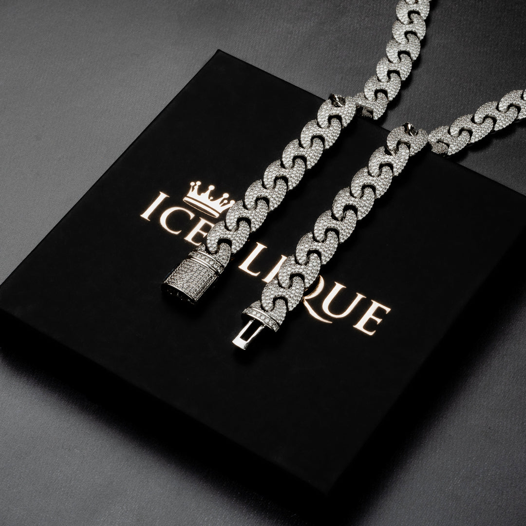 12mm Gucci Link Chain - ICECLIQUE JEWELRY