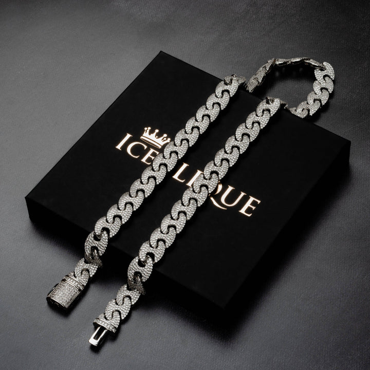 12mm Gucci Link Chain - ICECLIQUE JEWELRY