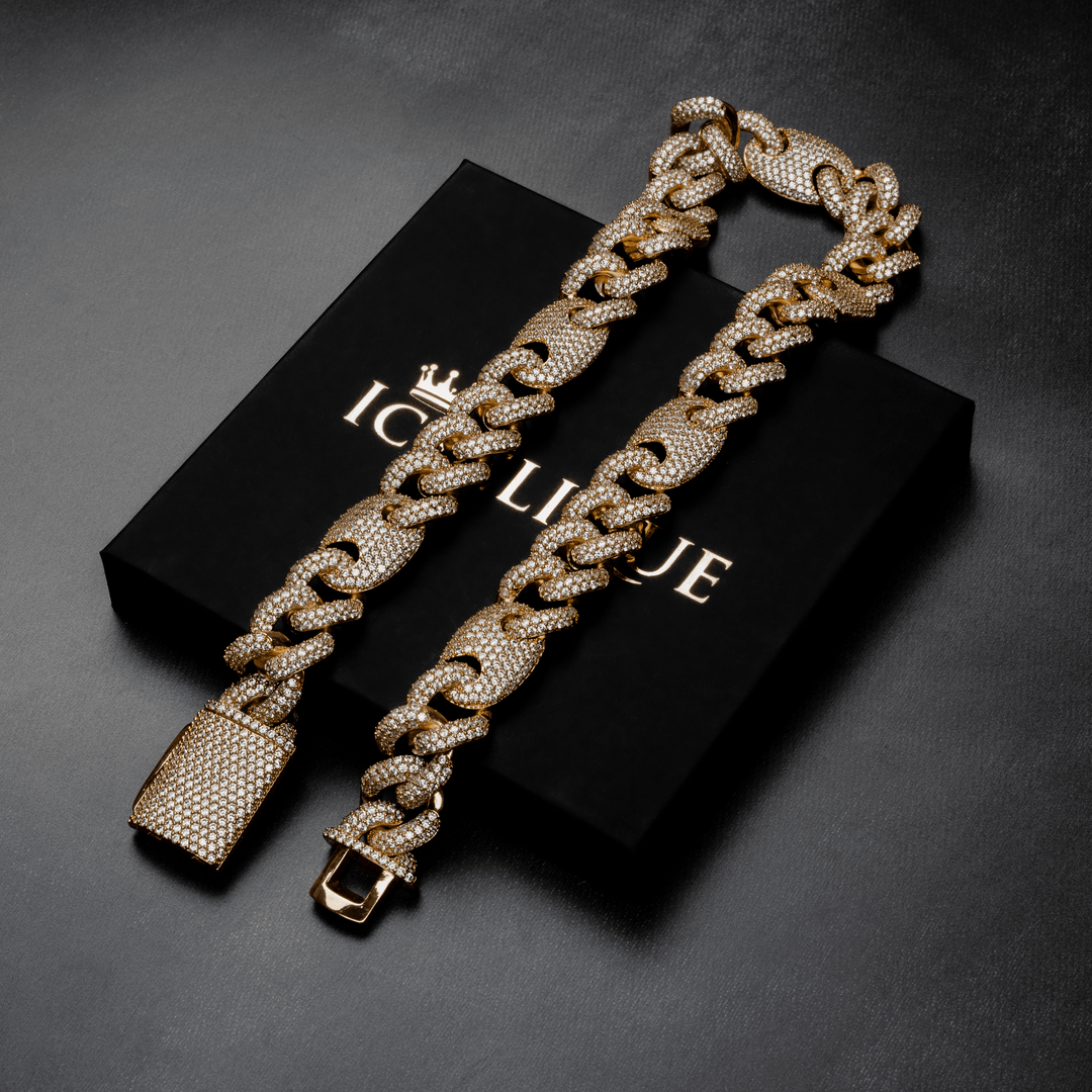 18mm Gucci Link Chain - ICECLIQUE JEWELRY