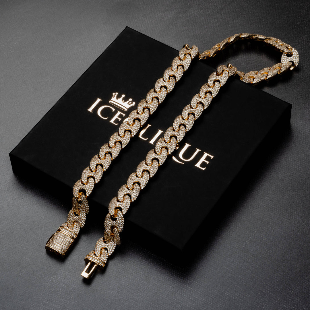 12mm Gucci Link Chain - ICECLIQUE JEWELRY